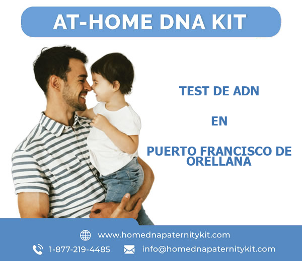 Test de ADN en Puerto Francisco de Orellana